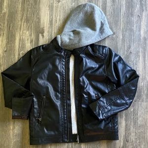 H&M Jacket in faux leather for boys 9-10 Y